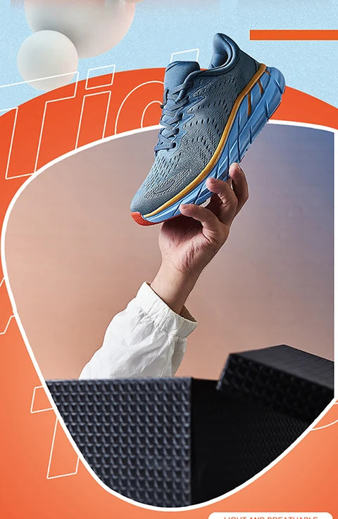 Men’s 2025 Running Sneakers | Cushioned Outdoor Sports Jogging Shoes, Sizes 39-46