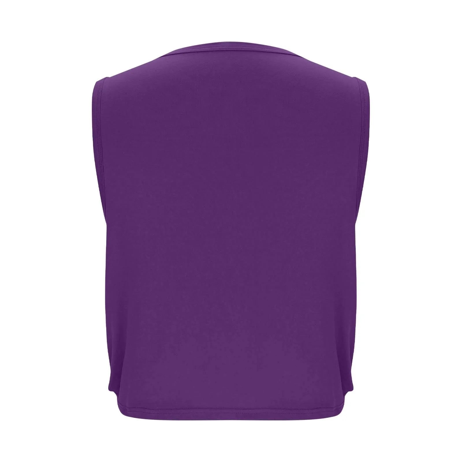 Women’s Sleeveless Yoga Top Breathable Workout Tank Crop Top Athletic Running Vest