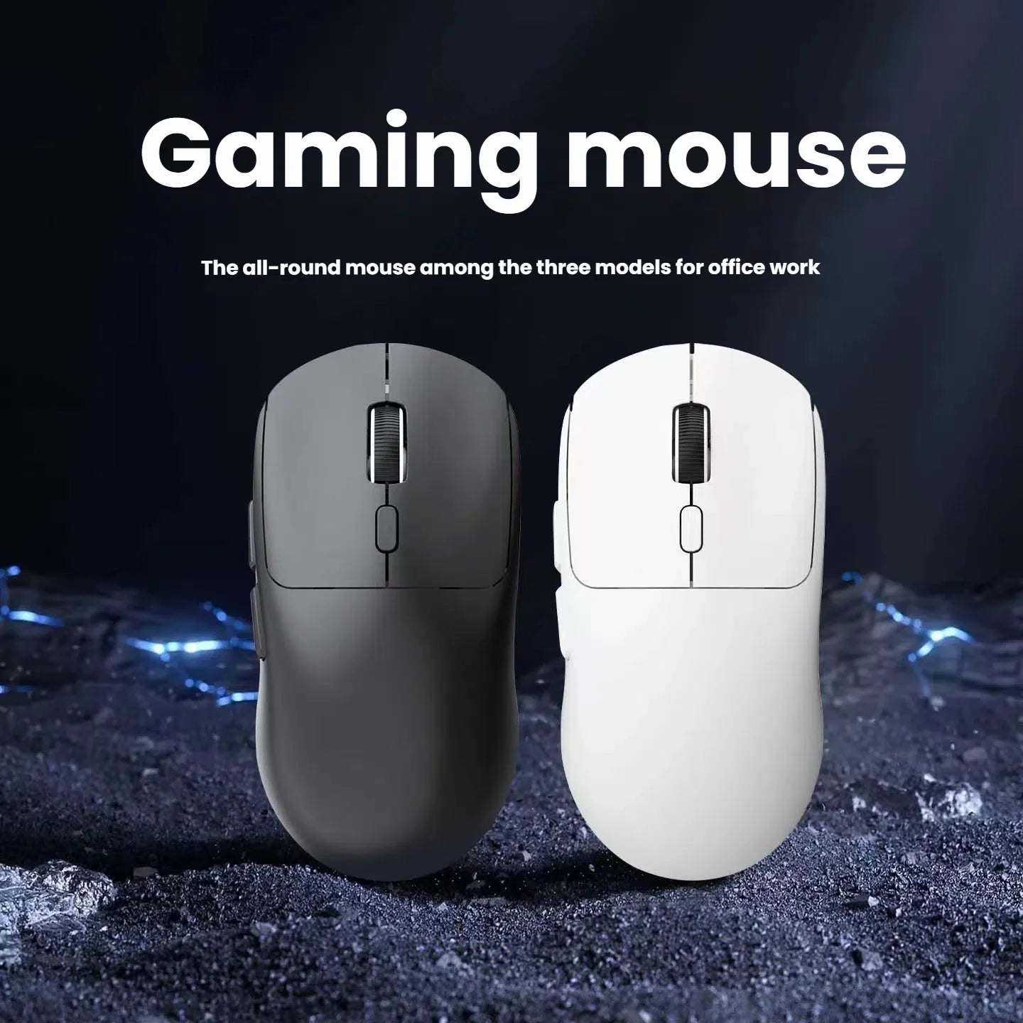 New M348 Wireless Bluetooth Gaming Mouse 6400DPI Lightweight Long Battery Life 2.4GHz Wireless Receiver