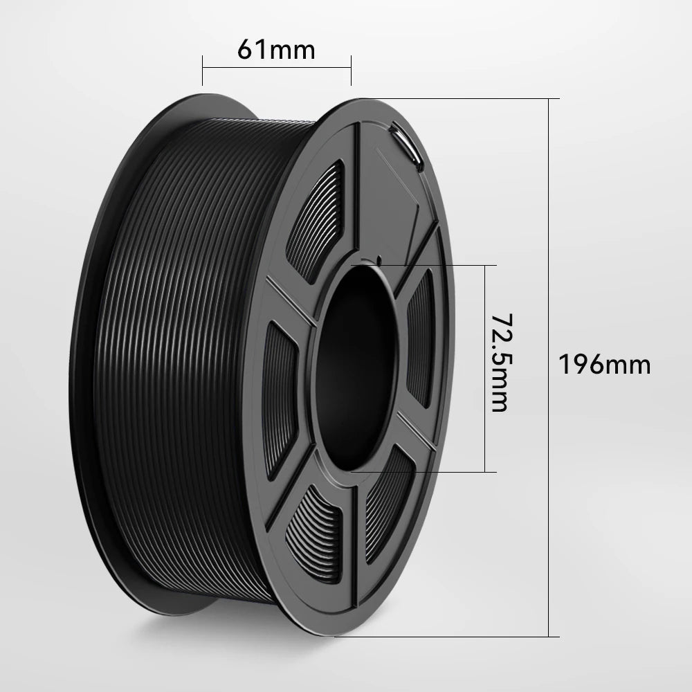 JAYO petg Filament 3d PETG 1.75mm 10Rolls Neatly Wound Toughness no bubbles 3D Printer Filament for FDM Muticolor 1.1KG /roll - trendingshoping.com