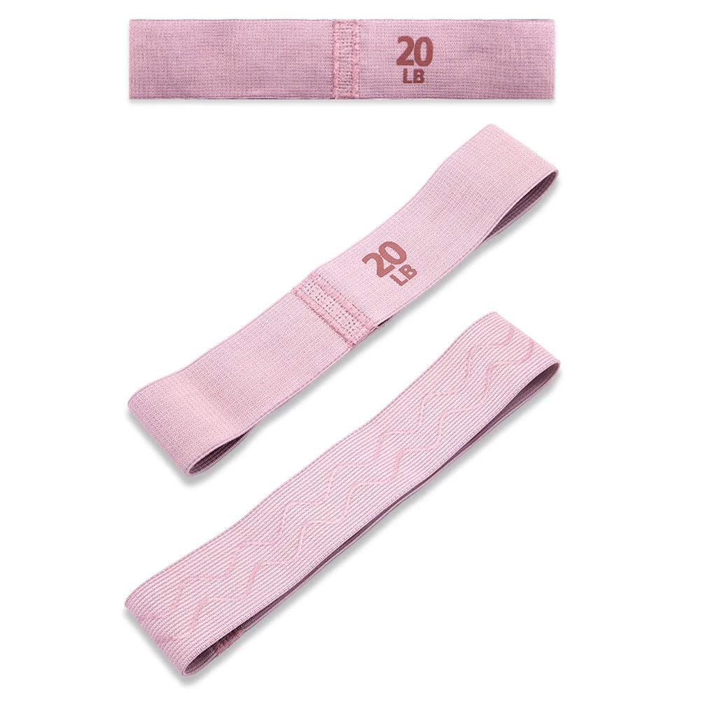 Glute and Thigh Resistance Bands Anti Slip Elastic Booty Bands for Home Workout Exercise