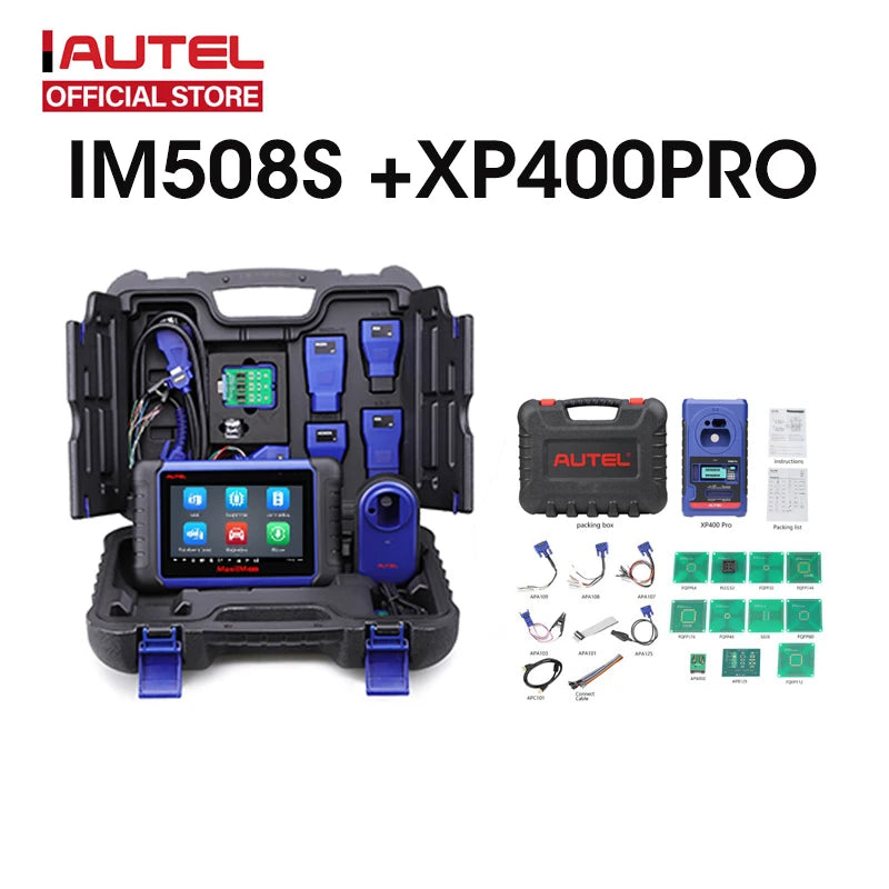 Autel MaxiIM IM508S XP400 PRO OBD2 Automotive Scanner IMMO Key Programming Diagnostic Tools For All Cars All-in-One Programmer - trendingshoping.com