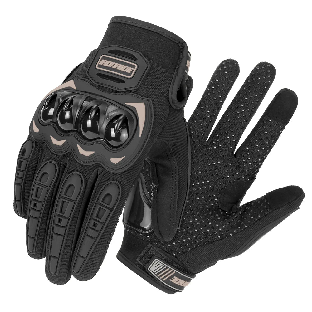 Motorcycle Riding Gloves Full Finger Touch Screen Waterproof Summer Gloves