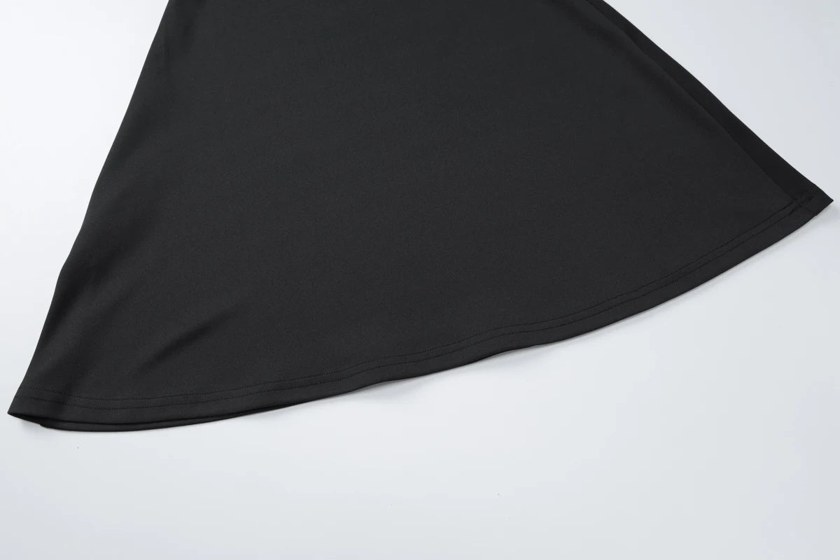 Dulzura Women's Off-Shoulder Long Sleeve Mini Dress - Slim Fit Sexy Party Clubwear