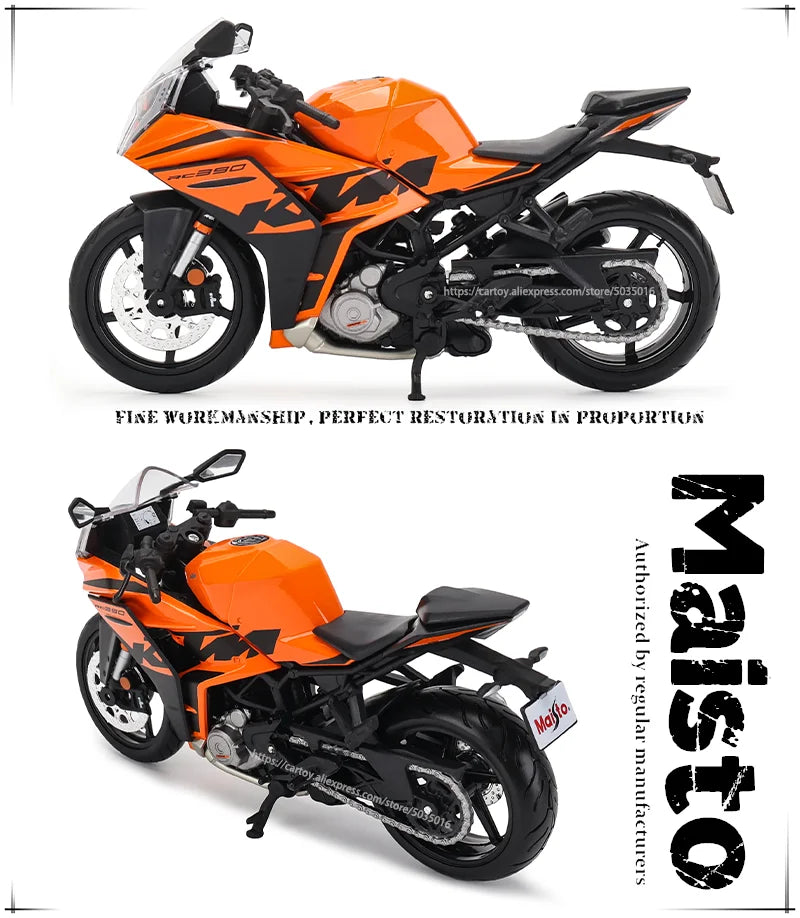 Maisto 1 12 Scale KTM RC 390 690 Duke 1290 Super Duke Alloy Die Cast Motorcycle Model Licensed Collectible