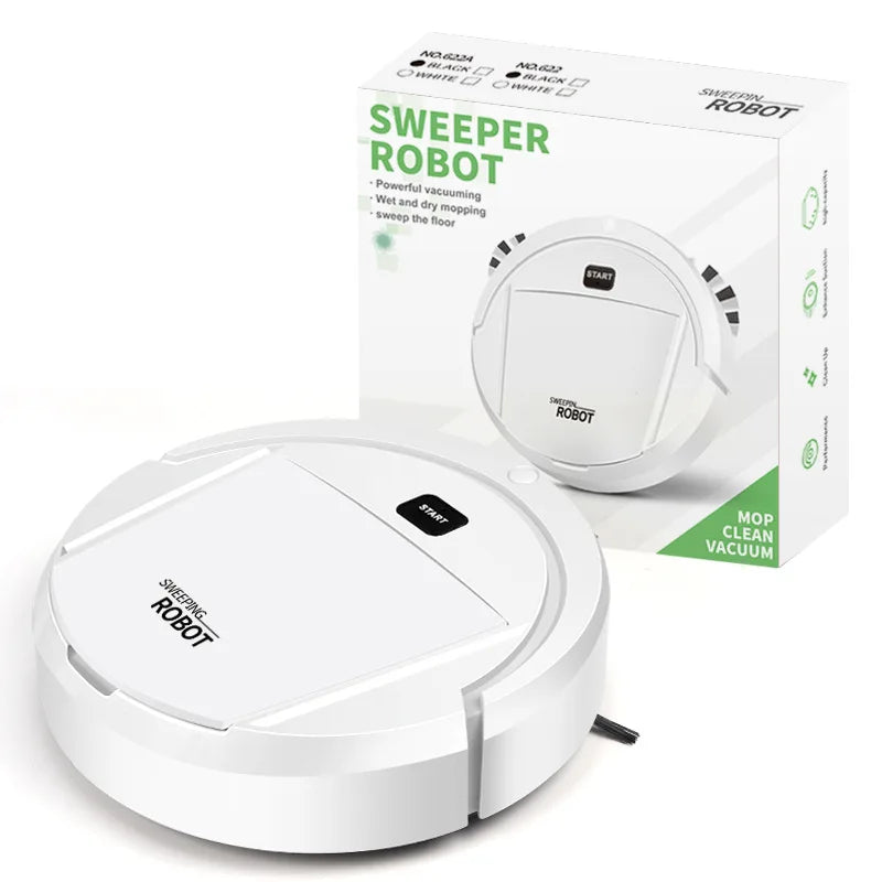 Automatic Robot Vacuum Cleaner Smart Sweeping Dry Wet Cleaning Intelligent Charging Vacuum For Home
