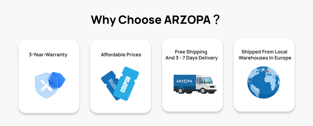 ARZOPA 15.6 inch Portable Monitor FHD 1080P IPS USB-C Mini-HDMI External Second Screen for Mac Laptop PC Switch Xbox PS4/5 Xbox - trendingshoping.com