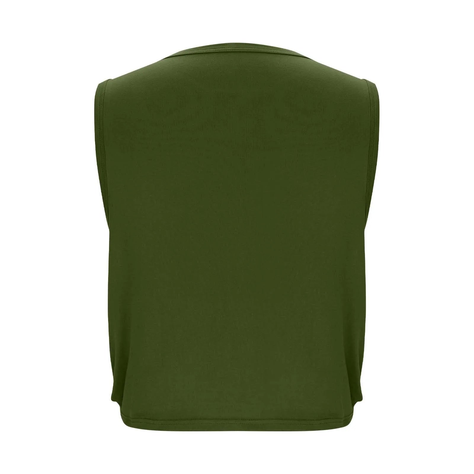 Women’s Sleeveless Yoga Top Breathable Workout Tank Crop Top Athletic Running Vest