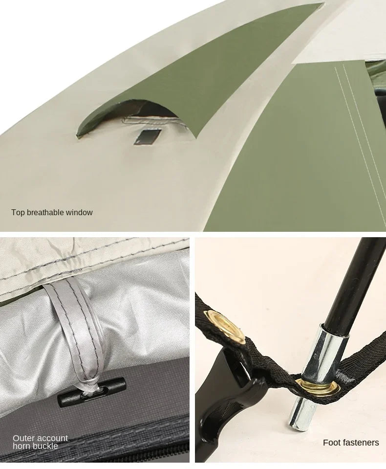 Portable Camping Air Conditioner Fast Cooling Mobile Tent Air Conditioner For RV Outdoor Use