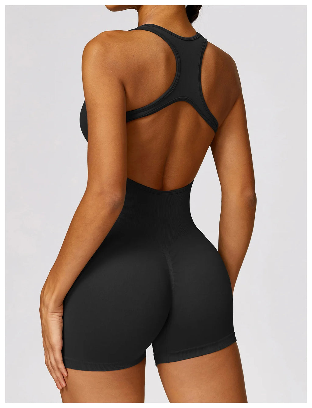 Sexy Back Jumpsuit Gym Set Women Training Yoga Suit Sportswear Women Sports Jumpsuit Fitness Rompers Stretch Workout Bodysuits