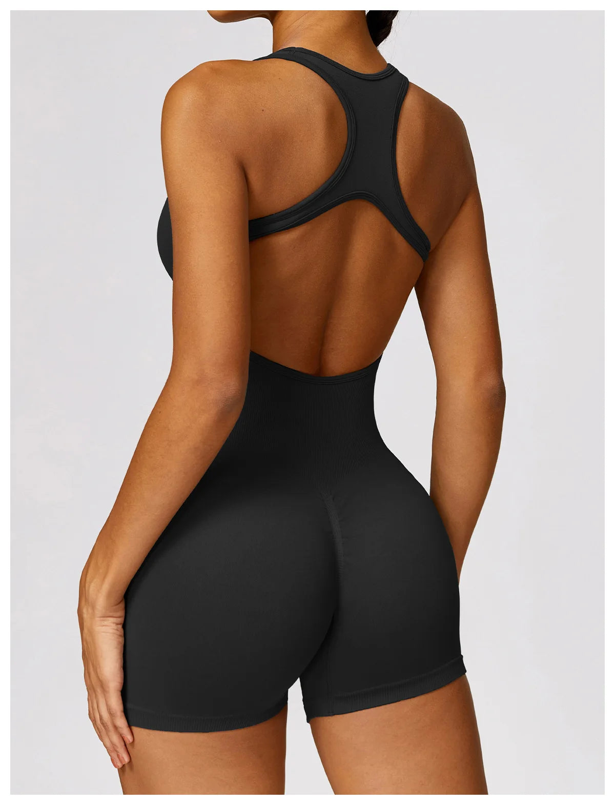 Sexy Back Jumpsuit Gym Set Women Training Yoga Suit Sportswear Women Sports Jumpsuit Fitness Rompers Stretch Workout Bodysuits