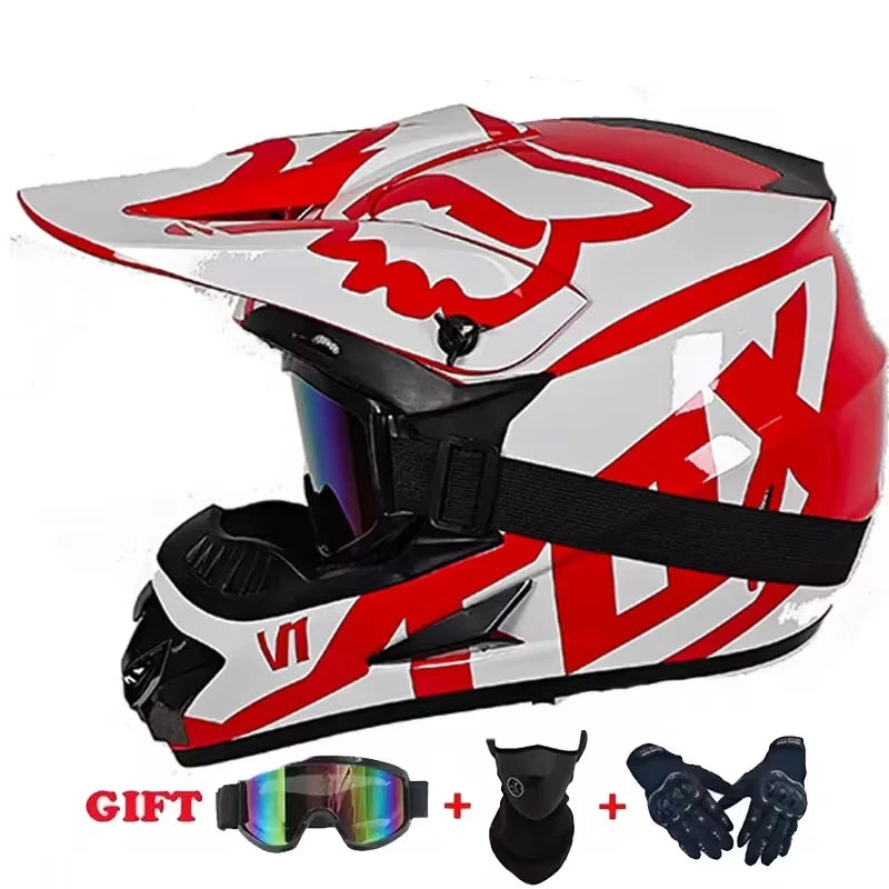 Motorcycle Helmet Youth Kids Child Full Helmet Children Helmets Motocross Casco Moto children Off-road Safety Protection DOT