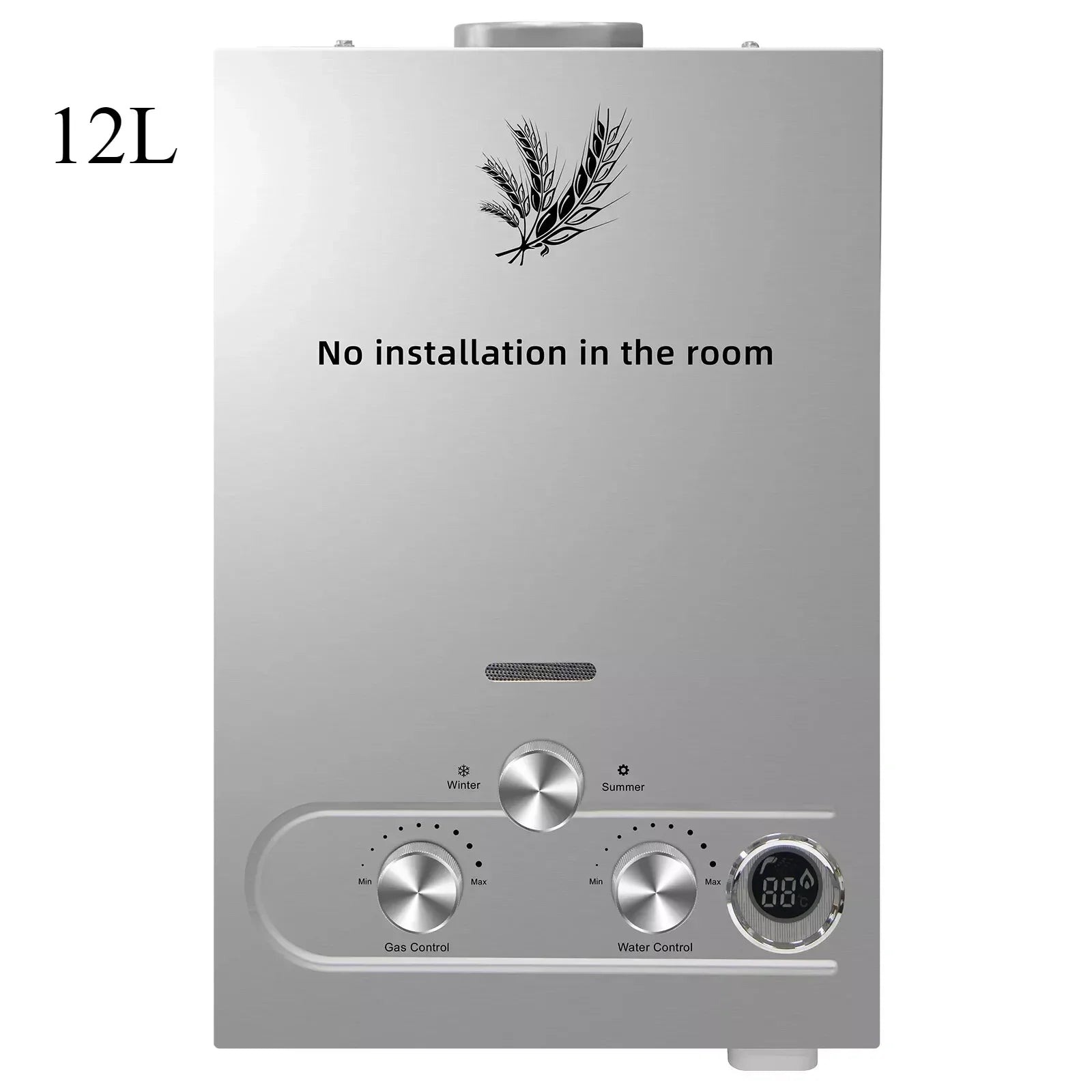 VEVOR LPG liquefied petroleum gas water heater 6L 8L 10L 12L 16L 18L liquefied petroleum gas propane butane water heater - trendingshoping.com