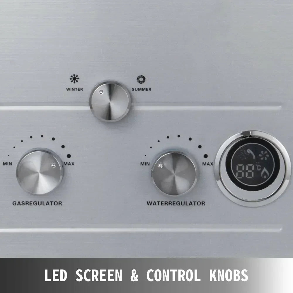 VEVOR LPG liquefied petroleum gas water heater 6L 8L 10L 12L 16L 18L liquefied petroleum gas propane butane water heater - trendingshoping.com