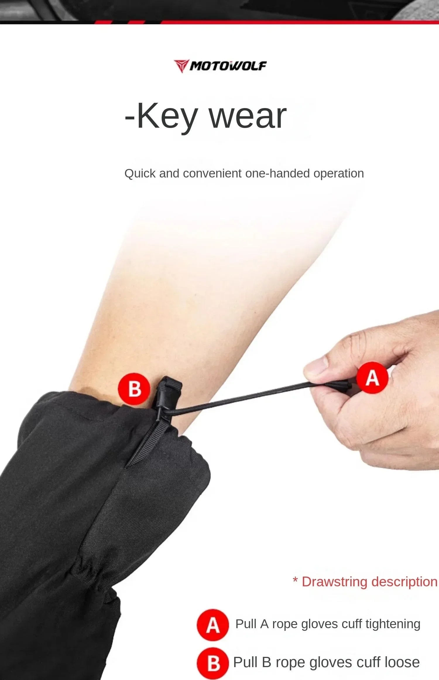 Autumn Winter Motorcycle Riding Gloves Waterproof Rainproof Cover Windproof Warm Motorbiker Racing Rider Accessories Men Women