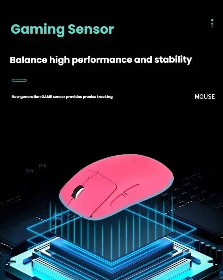 A New Generation M348 Lightweight Wireless Bluetooth Mouse 6-speed 6400DPI1K Return Rate Ultra-low Delay E-sports Sensor