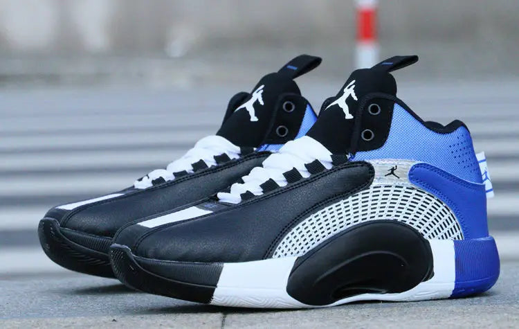 Winter Men’s Basketball Sneakers | Outdoor Non-Slip Youth Sports Training Shoes