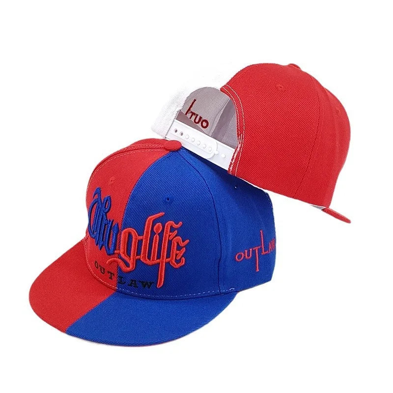 Fastball Embroidery HipHop Baseball Cap – Adjustable Snapback Hat for Adults