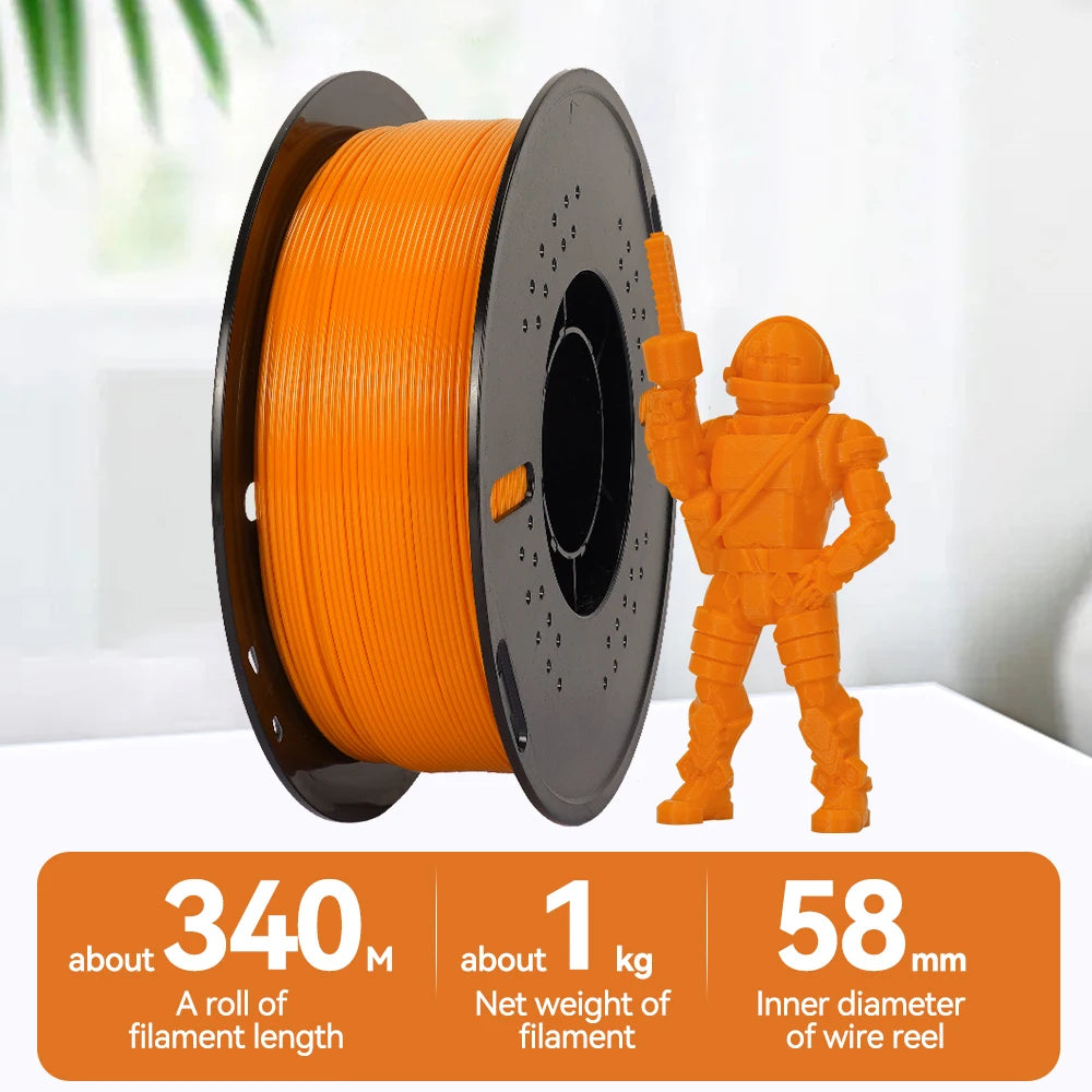 5/10KG High speed PETG For 3D Printer Bambu Lab Filament 40-500mm/s Hyper 3D Printer Materials RAPID HS petg - trendingshoping.com