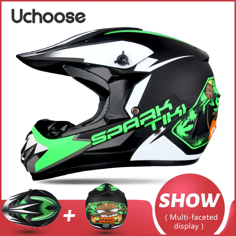 Motocross Motorcycle Helmet Adult Off Road Racing Enduro Helmet