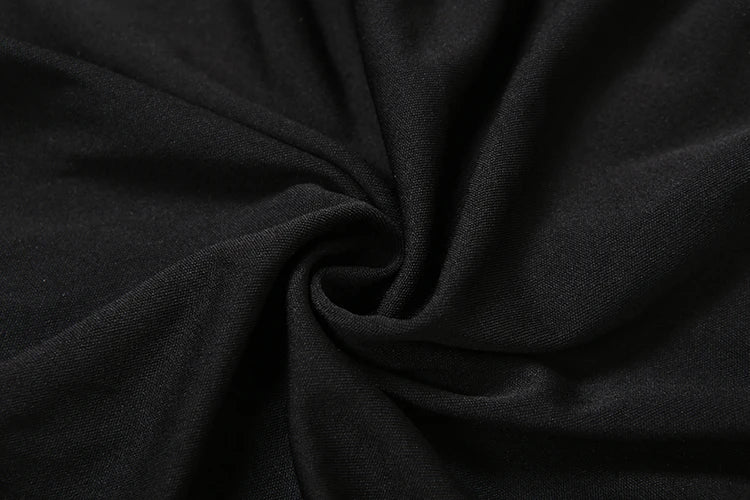 Nibber Women's Sexy V-Neck Mini Dress Long Sleeve Ruched Hidden Button Fashion