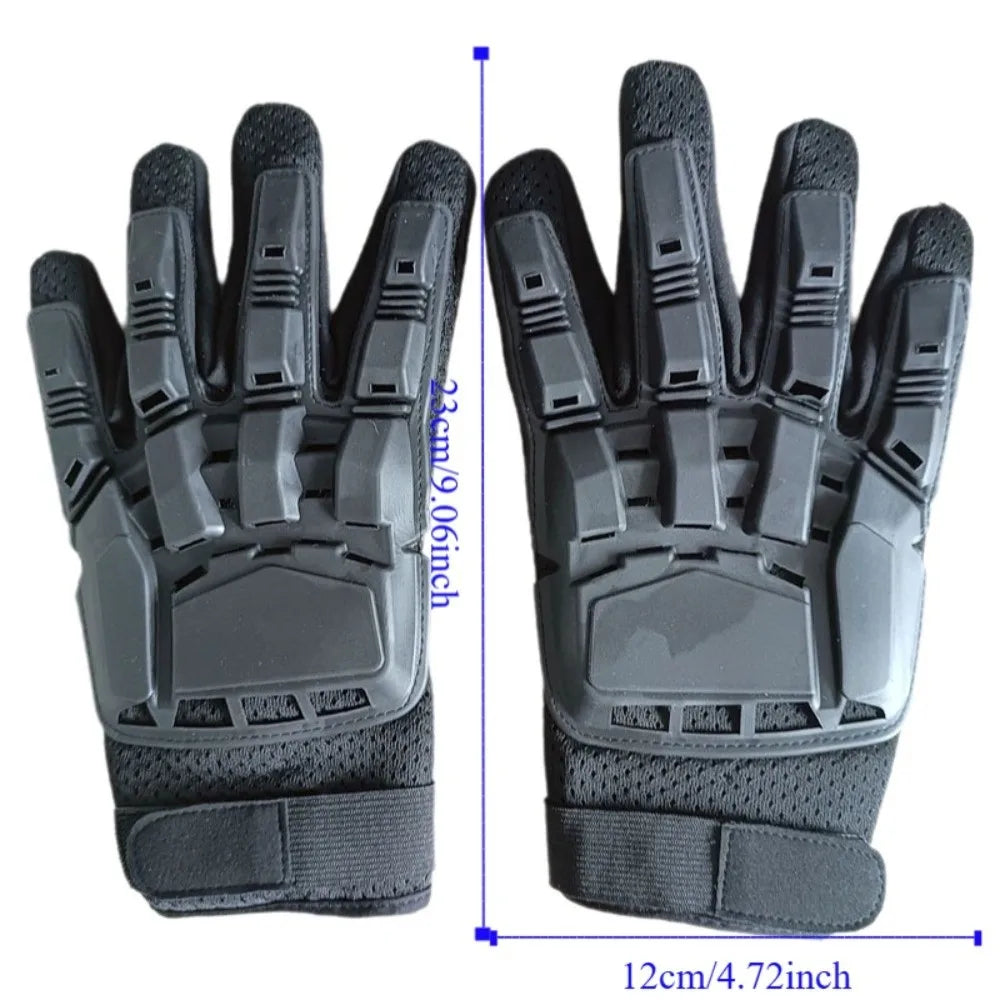 Breathable Riding Gloves Comfortable Wear Resistant Motorcycle Gloves Anti-slip Protective Gloves Men's Riding