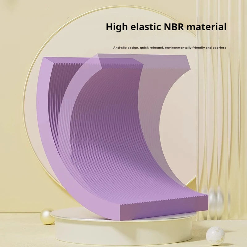 Thick Yoga Mat Home Workout Balanced Gymnastics Mat Pilates Accessories Non Slip Abdominal Wheel Assisted Kneeling Pad Gym