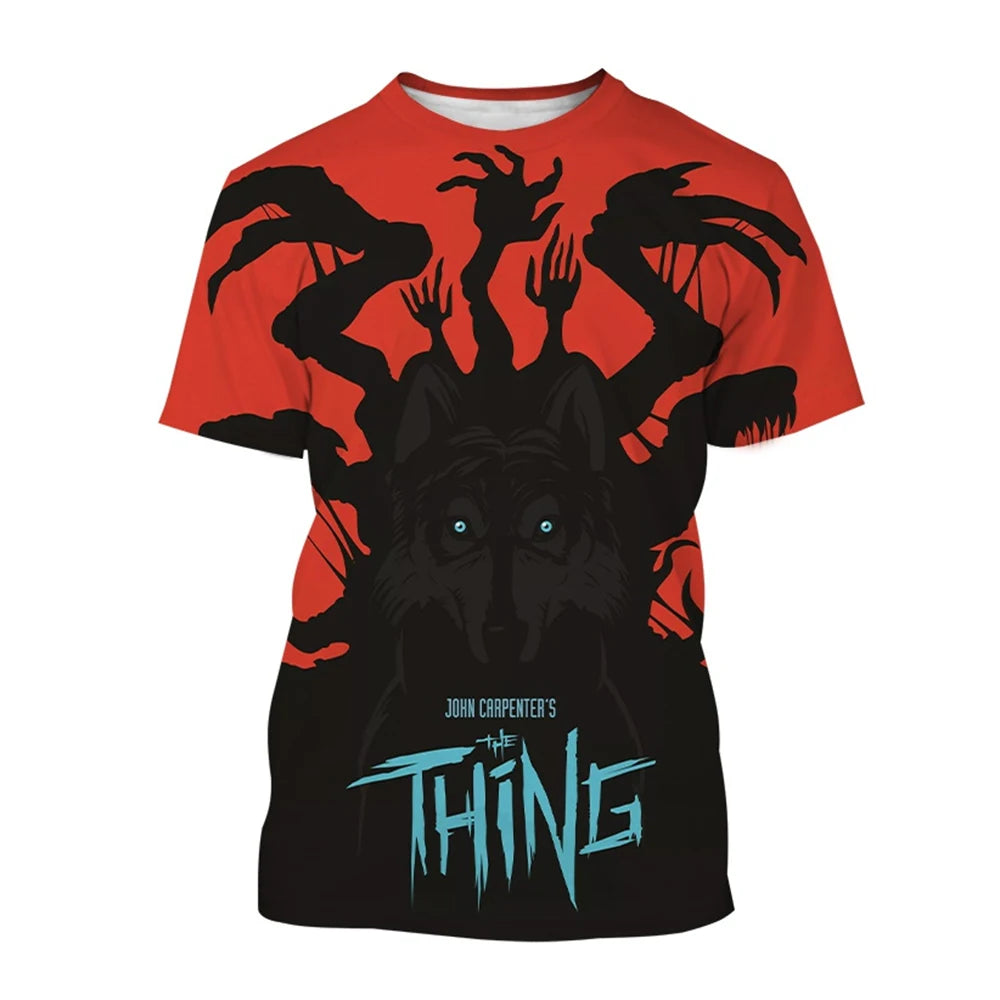 Trendy 3D Printed T-Shirt – Breathable Casual Summer Streetwear