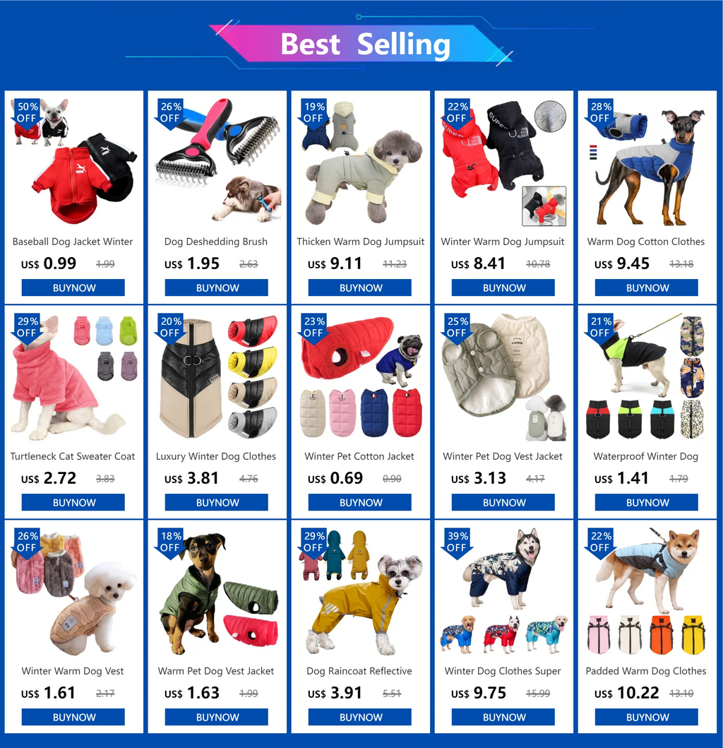 Soft Dog Cat Jacket Vest Winter Dogs Clothes Teddy Chihuahua Coat French Bulldog Apparel for Small Mid Dogs Puppy Warm Clothing - trendingshoping.com