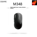 New M348 Wireless Bluetooth Gaming Mouse 6400DPI Lightweight Long Battery Life 2.4GHz Wireless Receiver