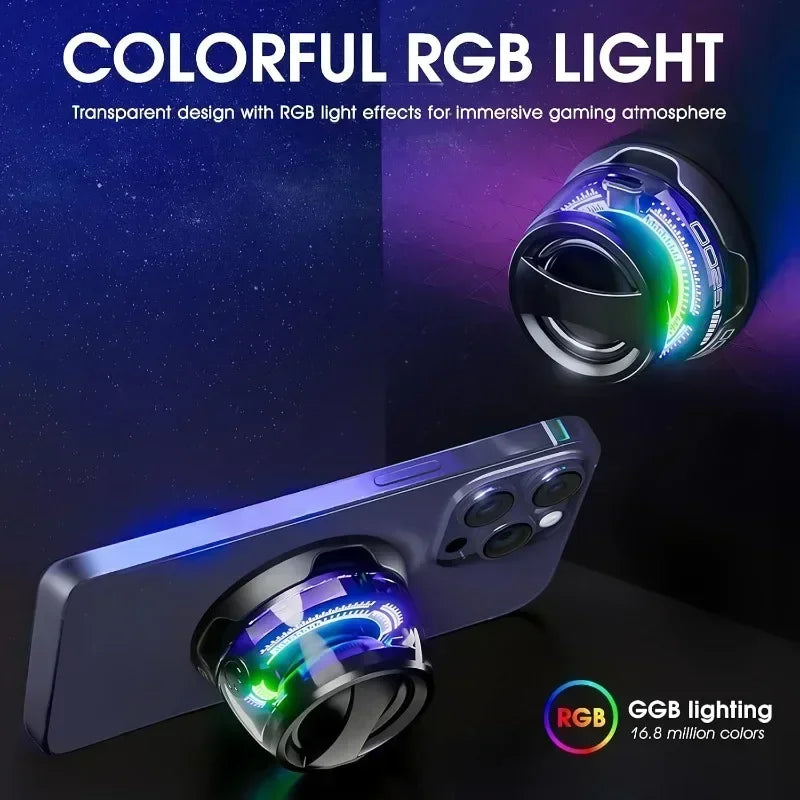 G200 Portable Bluetooth Speaker with Bluetooth 5.3, RGB Ambient Light, Long Battery Life & Magnetic Phone Stand