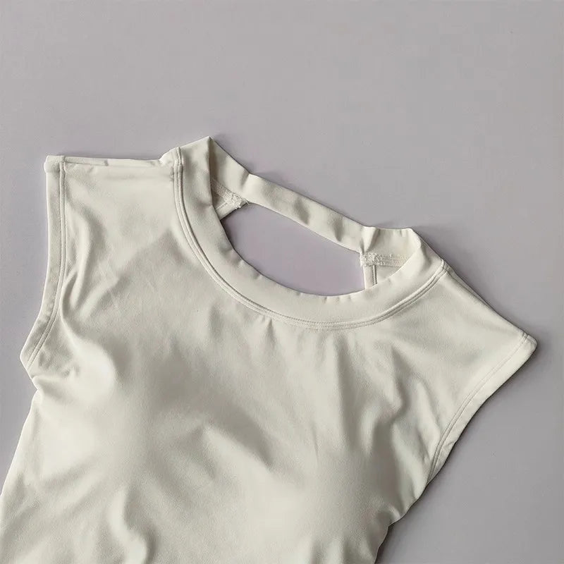 Women Quick Dry Sports Vest Tight Fit Yoga Top