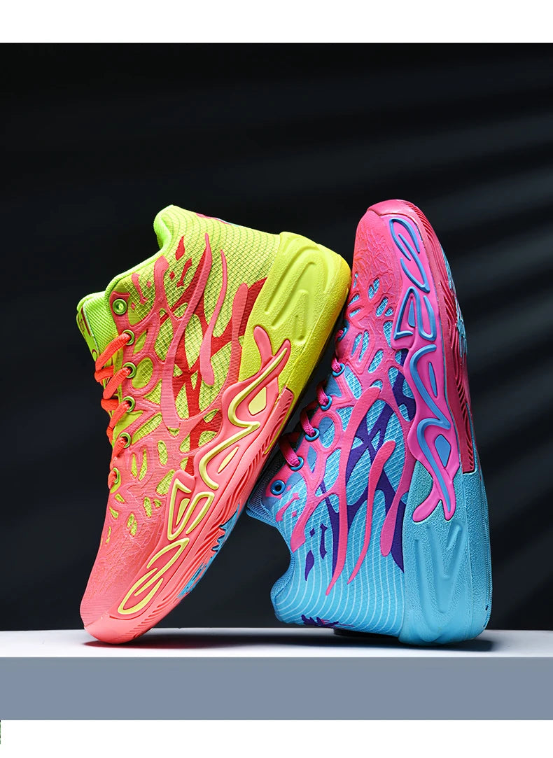 Men’s Autumn Basketball Sneakers | Warm Outdoor Fashion Anti-Slip Training Shoes