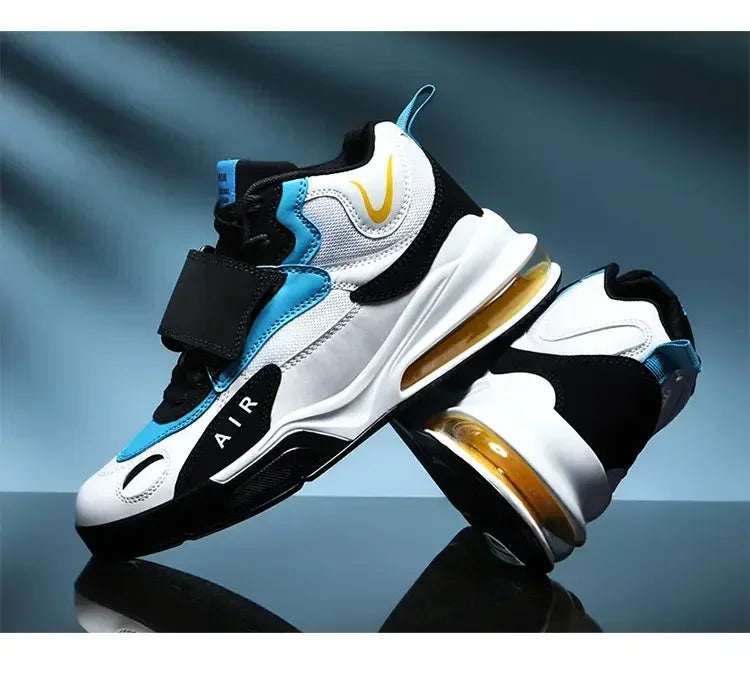 2025 Air Cushion Basketball Sneakers | Breathable Men & Women Outdoor Training Shoes