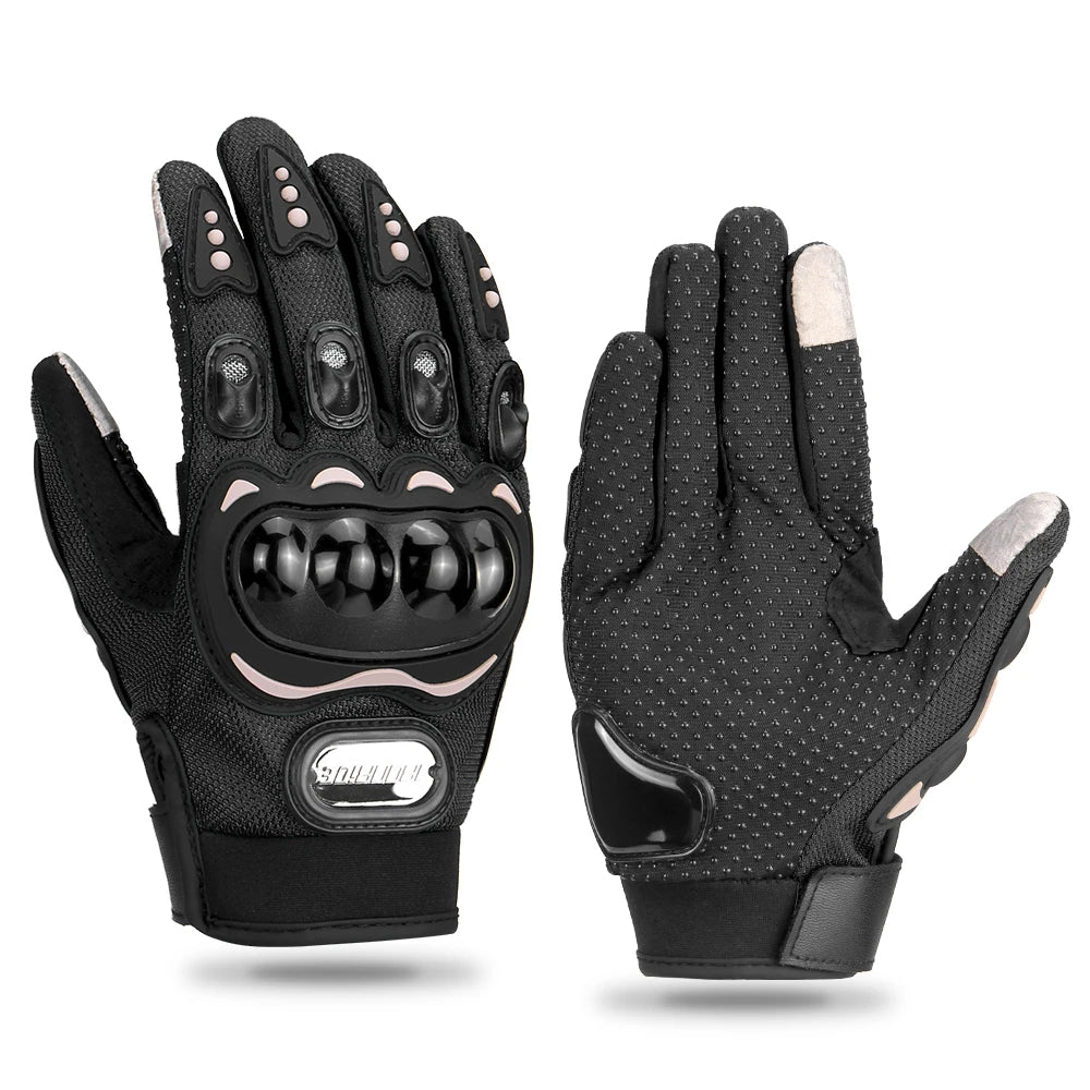 Motorcycle Gloves Full Finger Breathable Touch Screen Off Road Riding Gloves