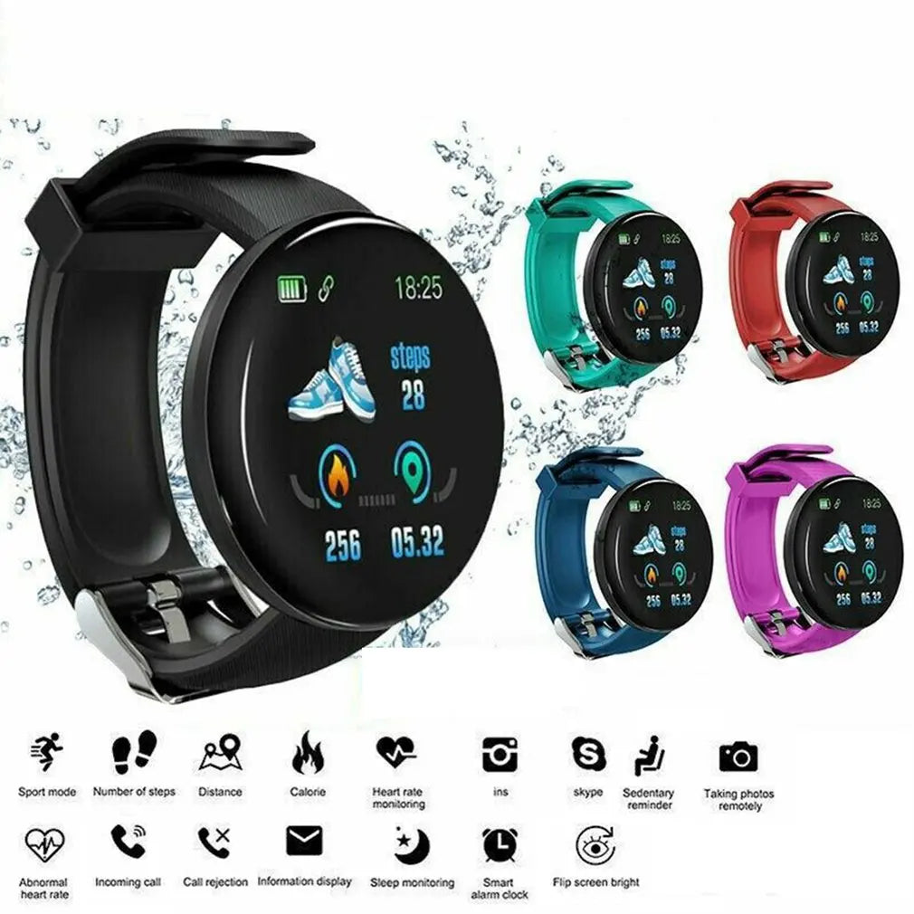 Smartwatch for Men and Women Touch Screen Sport Fitness Watch Waterproof