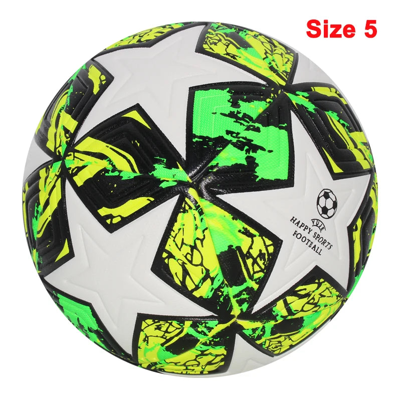 Professional Seamless PU Soccer Ball - Official Size 5/4 Match Football