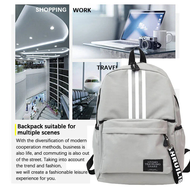 Rucksack for Women and Men Sport School Backpack for Leisure Travel Hiking Work