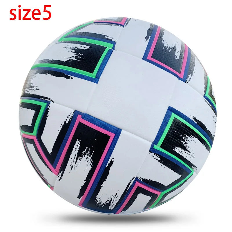 Professional Size 4 & 5 Soccer Ball - PU Wear-Resistant Training Football for Indoor/Outdoor