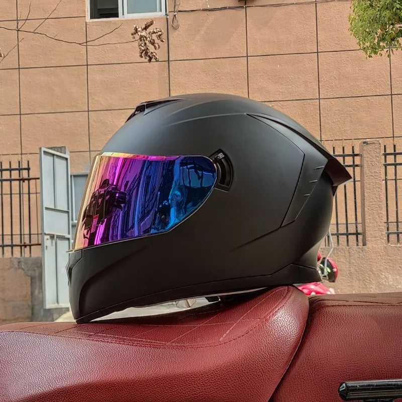 Motorcycle Scooter Full Face Helmet Modular Riding Safety Helmet