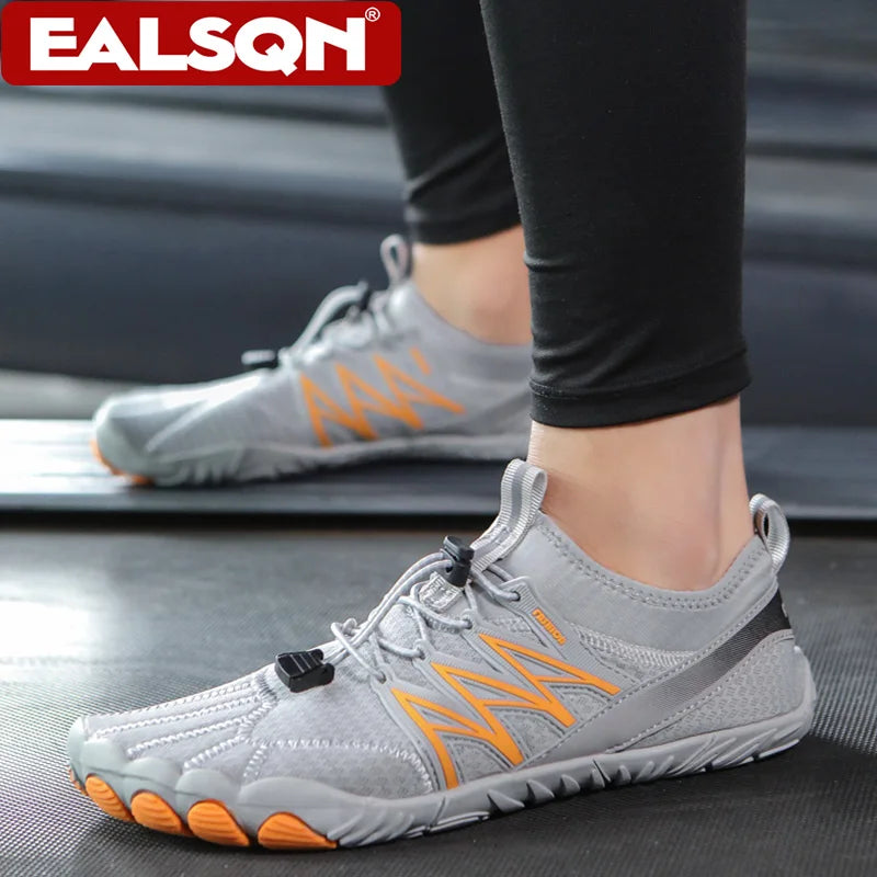 Men’s Lightweight Barefoot Running Shoes Quick-Dry Water Shoes for Training Swimming Gym