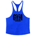 Gym Bodybuilding Tank Tops Fashion Y-back Suspenders Vests Cotton Breathable Sleeveless Singlets Mens Fitness Muscle Sport Shirt