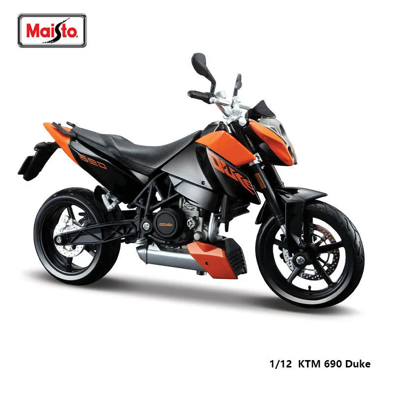 Maisto 1 12 Scale KTM RC 390 690 Duke 1290 Super Duke Alloy Die Cast Motorcycle Model Licensed Collectible