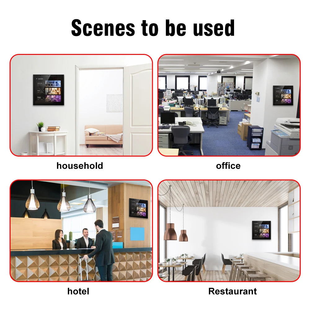 Tuya Smart Home Control Panel Controls All Tuya Smart Products Such As Home Smart Speakers and Lights Smart Home Automation