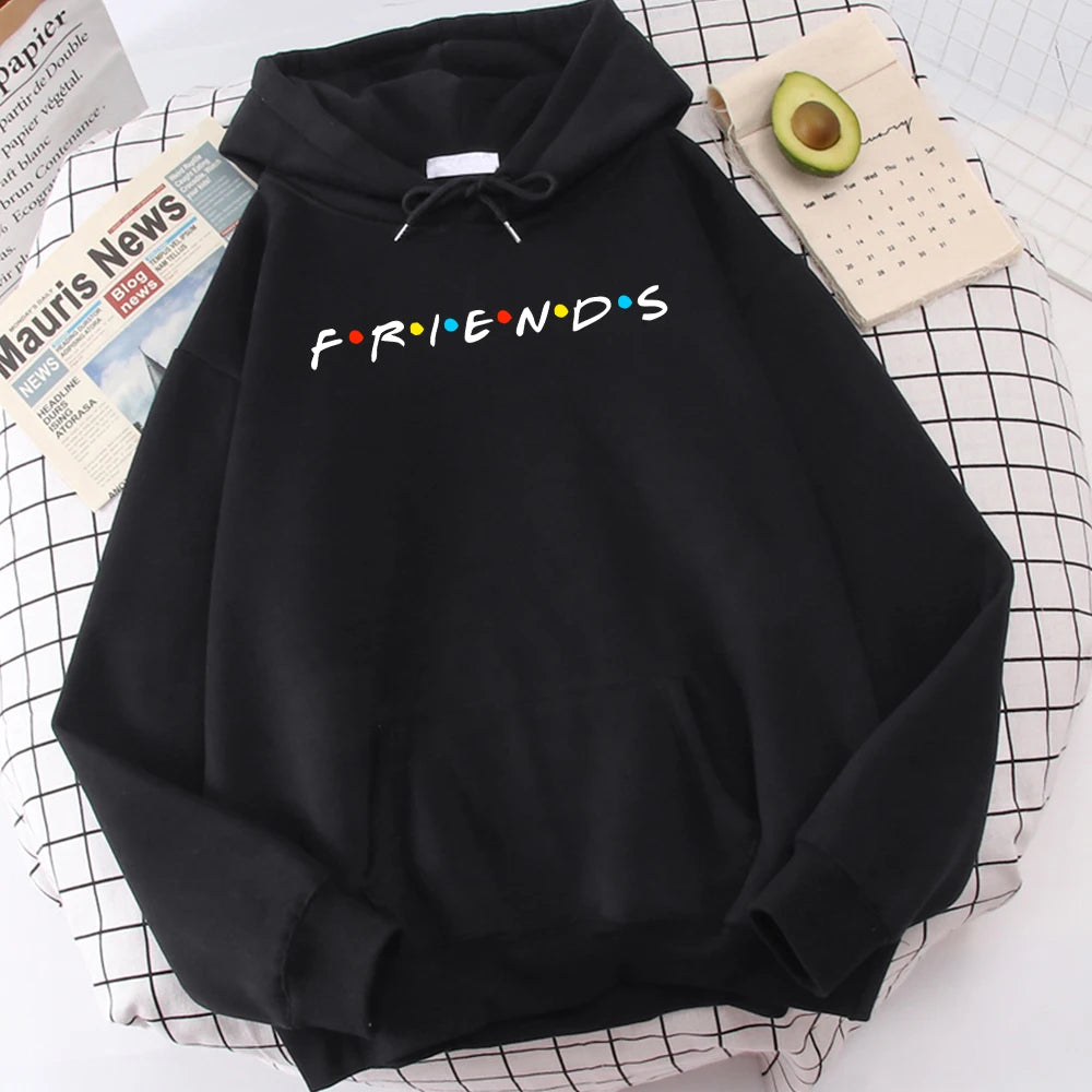 Men’s Printed Crewneck Hoody Korean Fleece Sweatshirt Oversize Streetwear