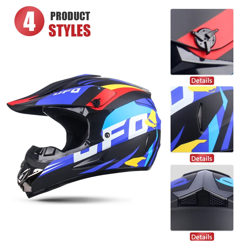 Motocross Motorcycle Helmet Adult Off Road Racing Enduro Helmet