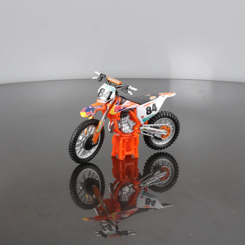 Bburago 1 18 Scale KTM GasGas RX450F 2021 Dakar Rally Alloy Die Cast Motorcycle Model