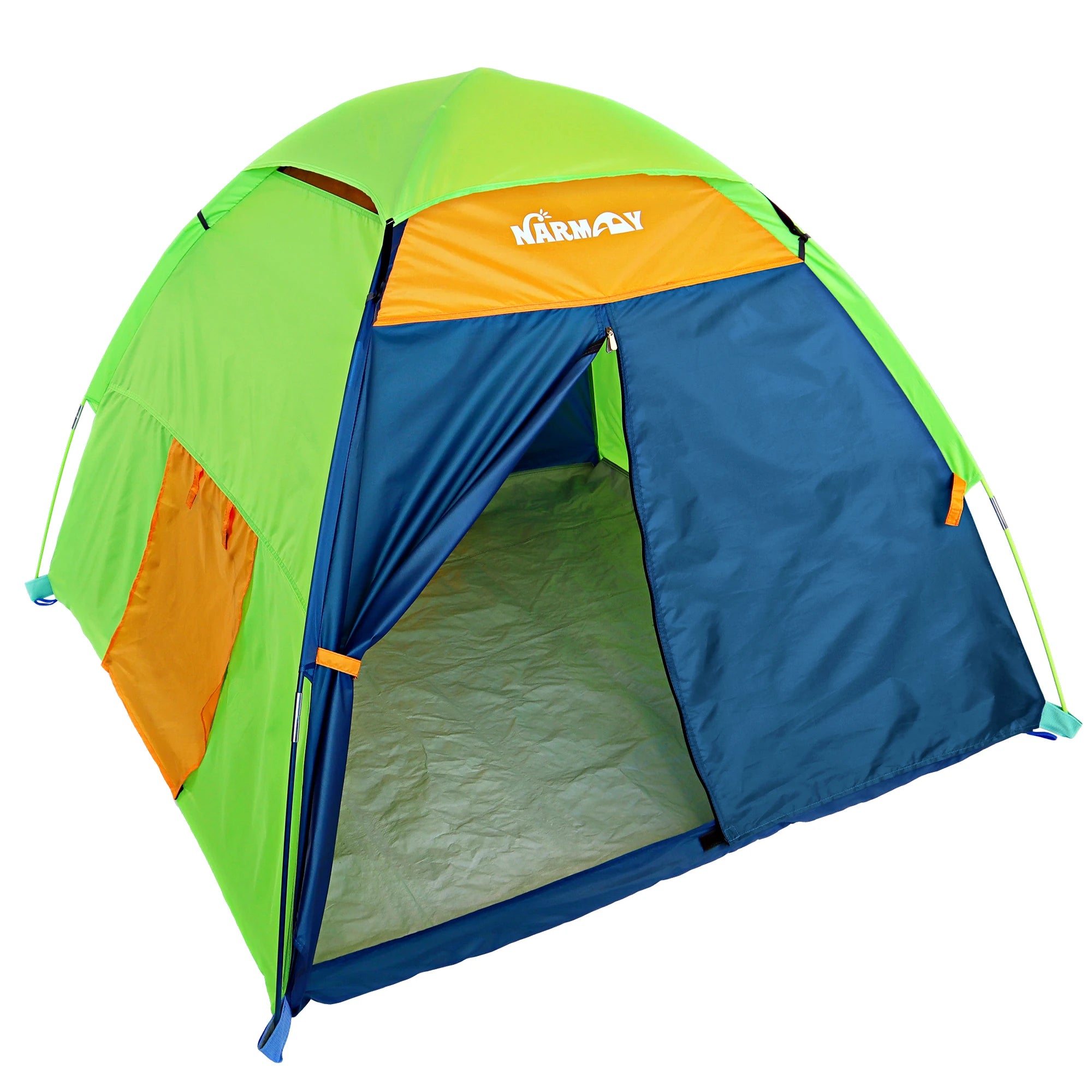 Kids Camping Play Tent Indoor Outdoor Pretend Play Large Playhouse Easy Assembly Unisex Gift For Games