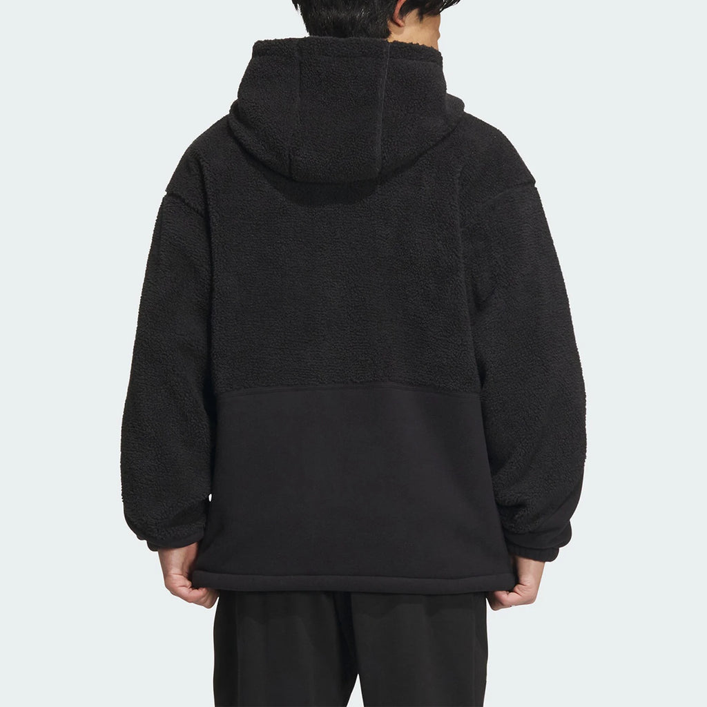 Originals Knit-Fleece Winter Jacket - Thermal Full-Zip Mock Neck IP4973 - Premium Heritage Track Top