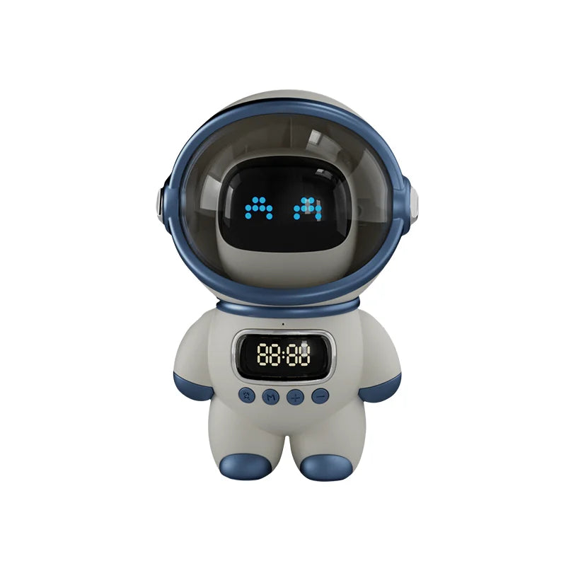Smart Astronaut Bluetooth Speaker with Night Light, FM Radio, Portable Wireless Subwoofer Speaker